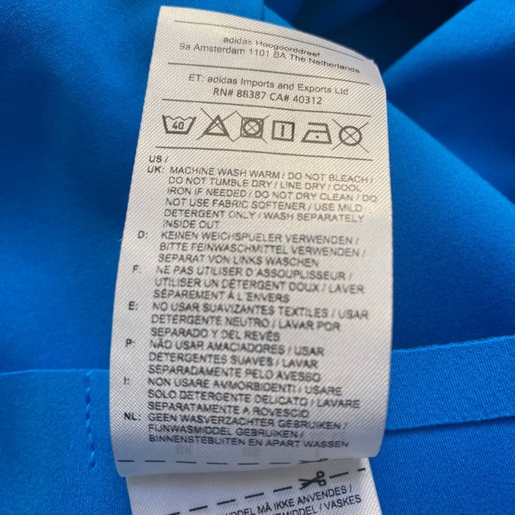 Fear of God Athletics Blue Ribbed High Waist Leggings Size Md Compression - Picture 5 of 5